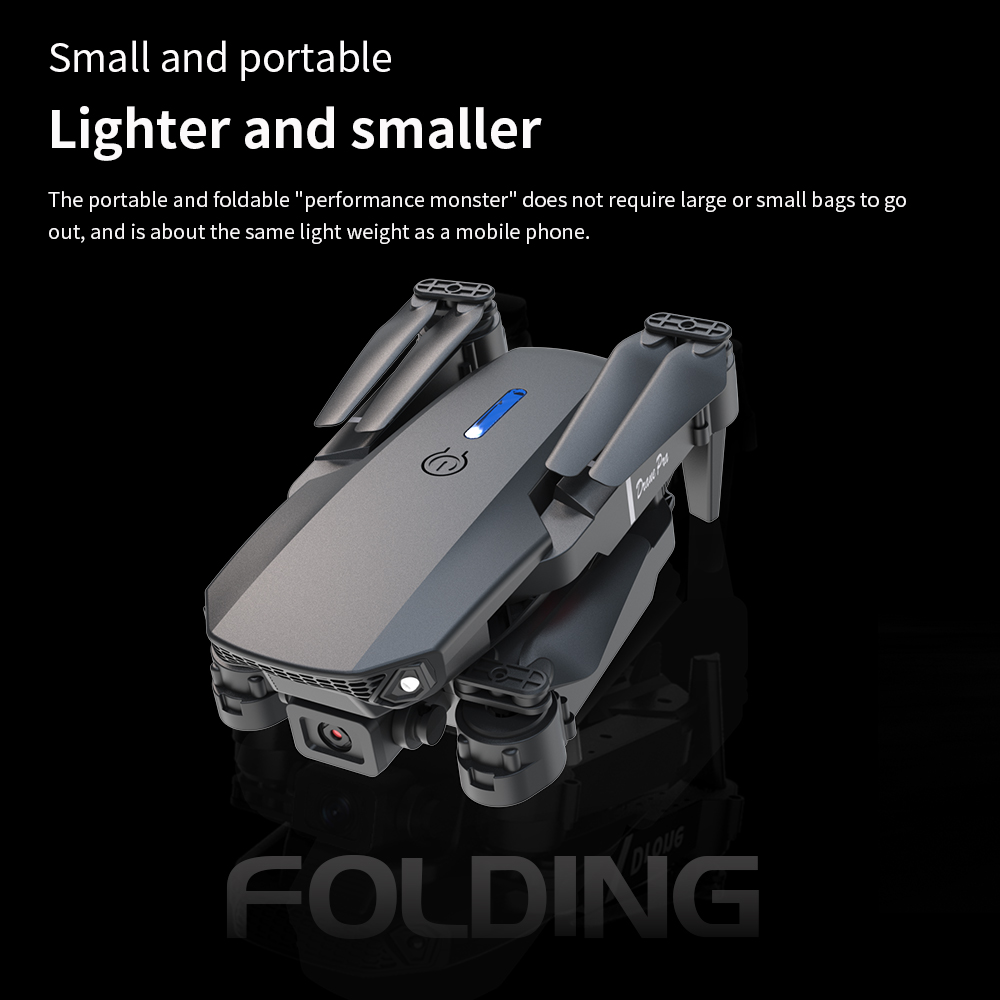 2026 NEW E88 Professional HD 4 - Eachine Drone E58 ulasan dan harga
