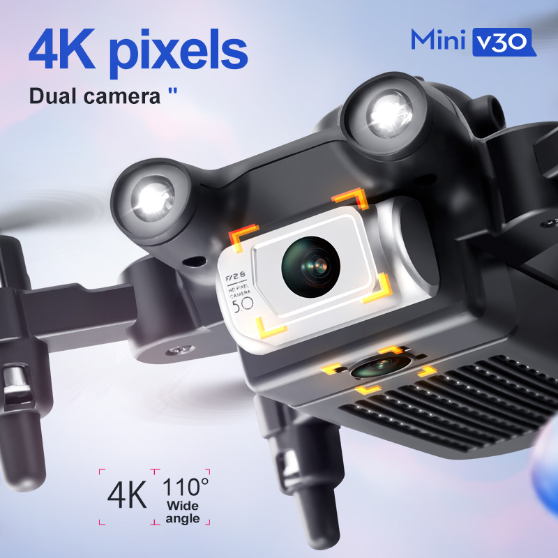 Mini V30 WiFi FPV Drone With 4 - Drone Camera Mount ulasan dan harga