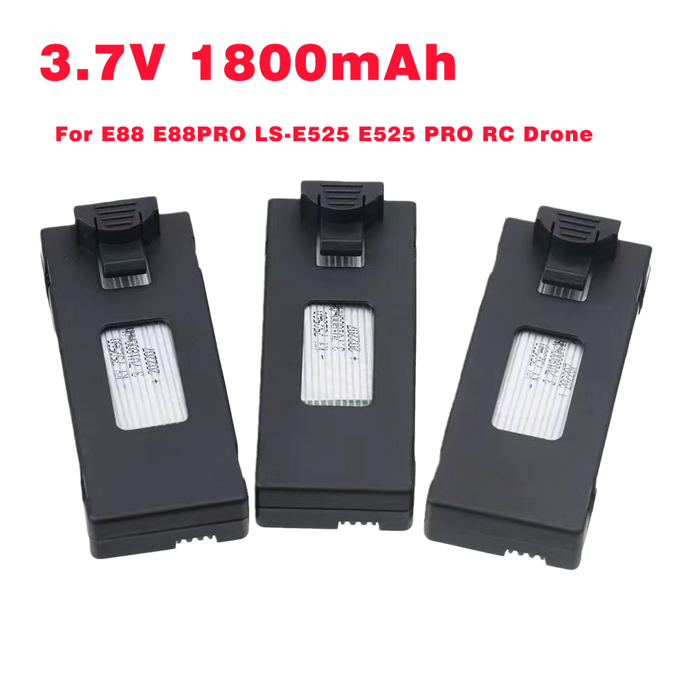 3.7V 1800Mah RC Drone Battery  - Eachine Drone E58 ulasan dan harga