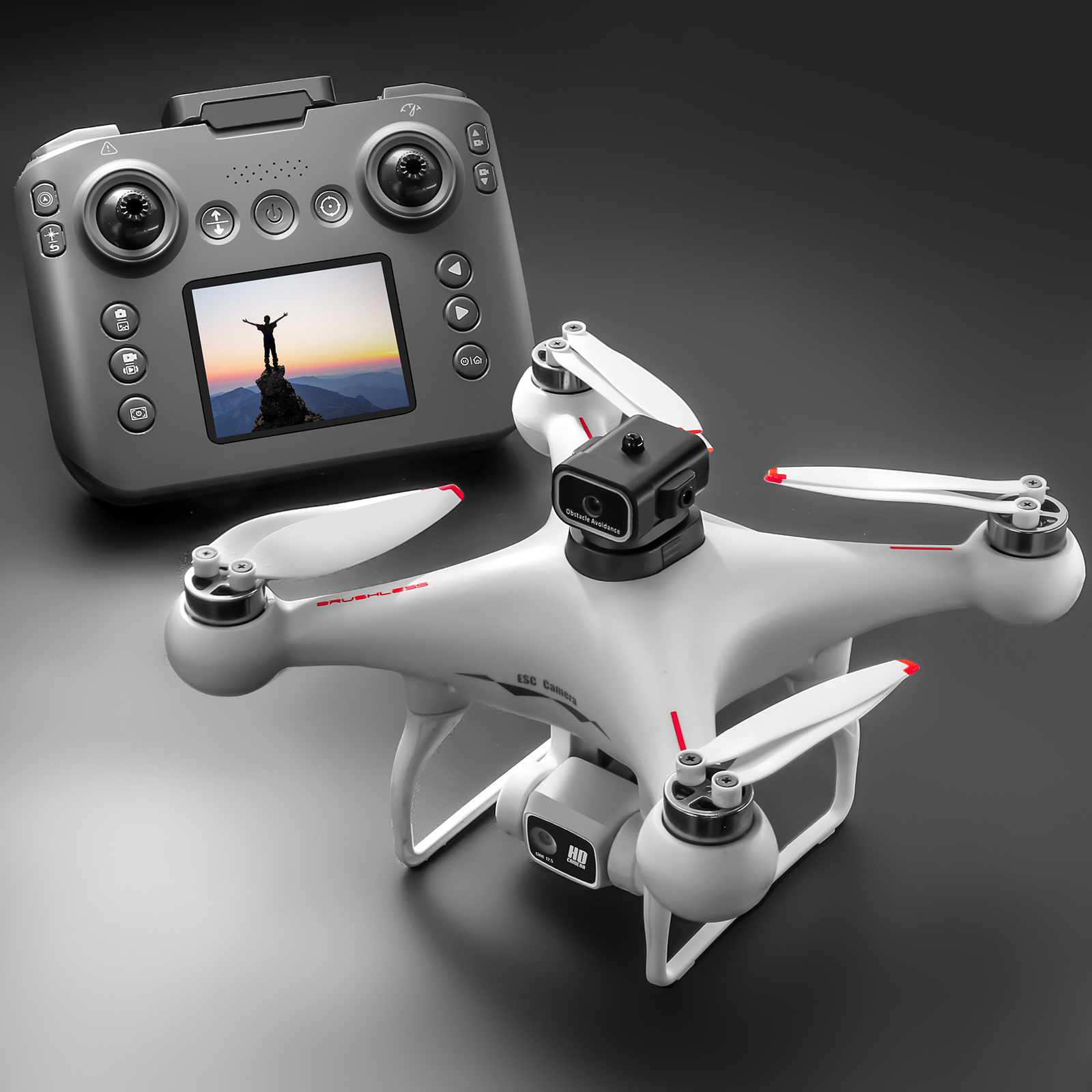 ZNLYRION S116 RC Drone Brushle - Drone Camera Mount ulasan dan harga