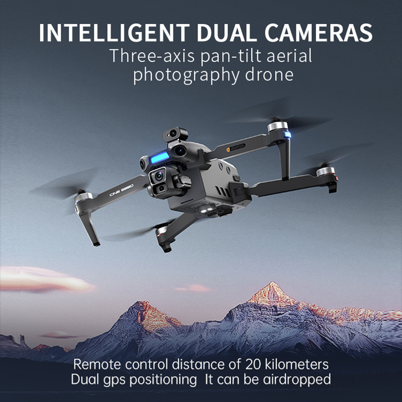 2026 New 8K Dual Camera Drone  - Drone Camera Mount ulasan dan harga
