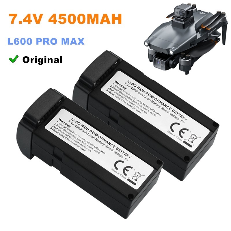 7.4v 4500mah LI-PO Battery L60 - Eachine Drone E58 ulasan dan harga