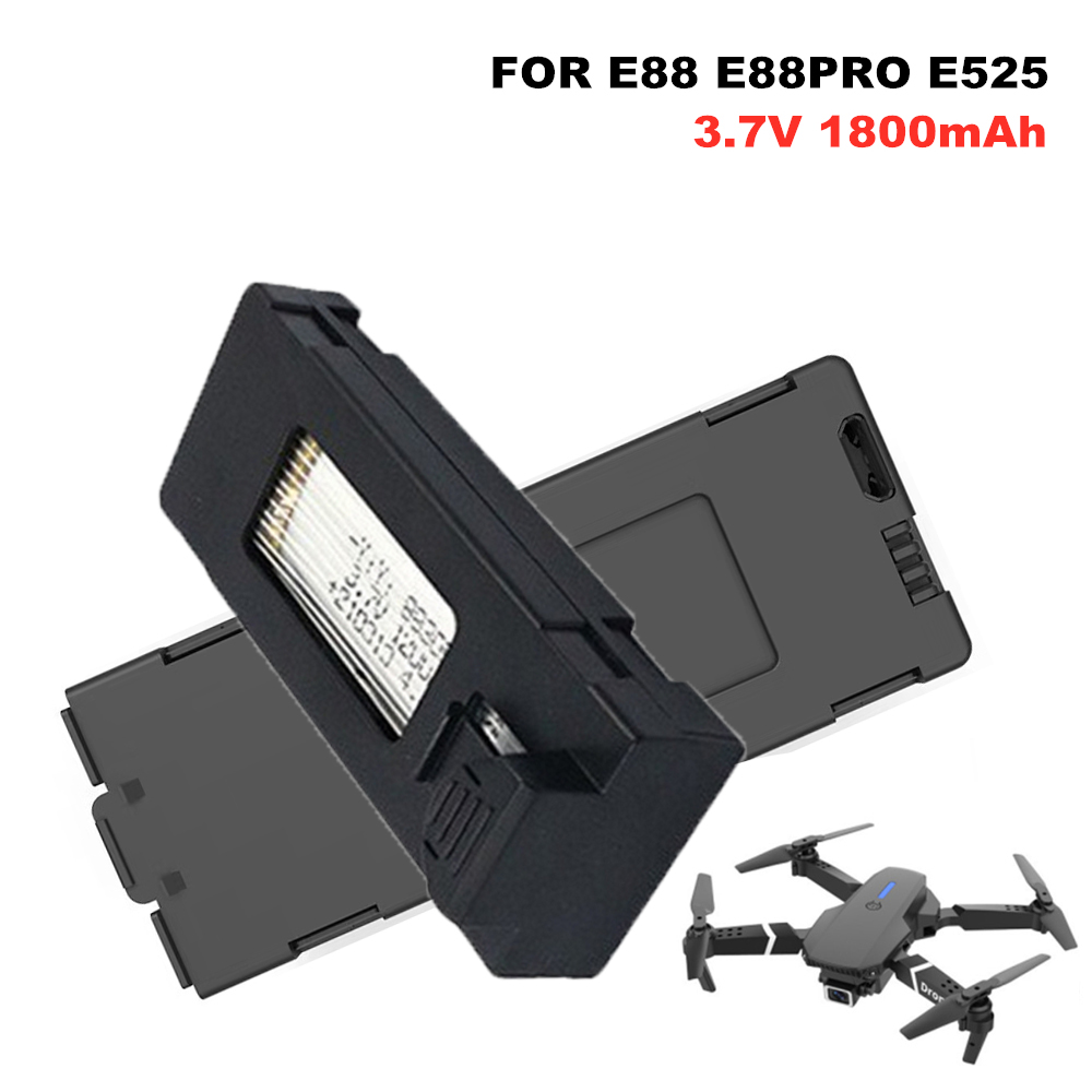E88 Drone Battery 3.7V 1800mAh - Eachine Drone E58 ulasan dan harga
