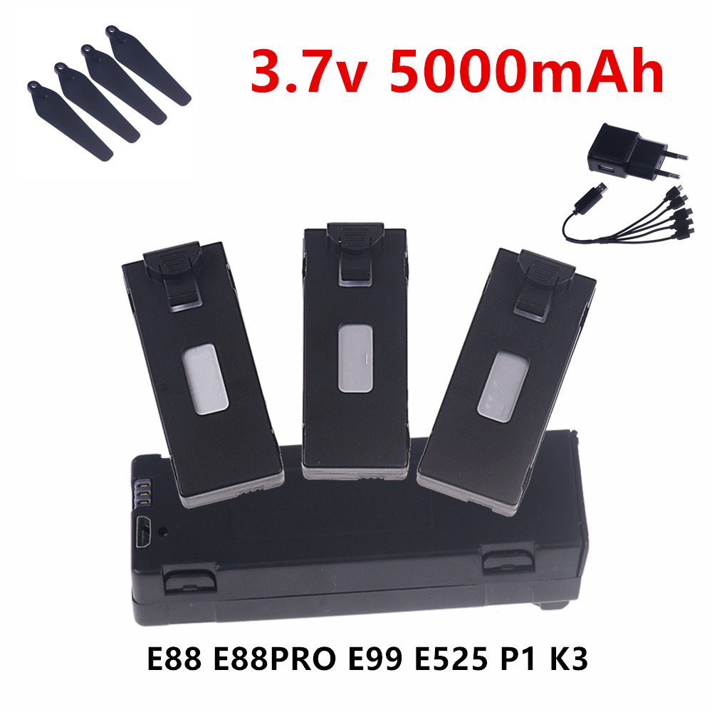 3.7V Battery For E88 E88PRO E9 - Eachine Drone E58 ulasan dan harga