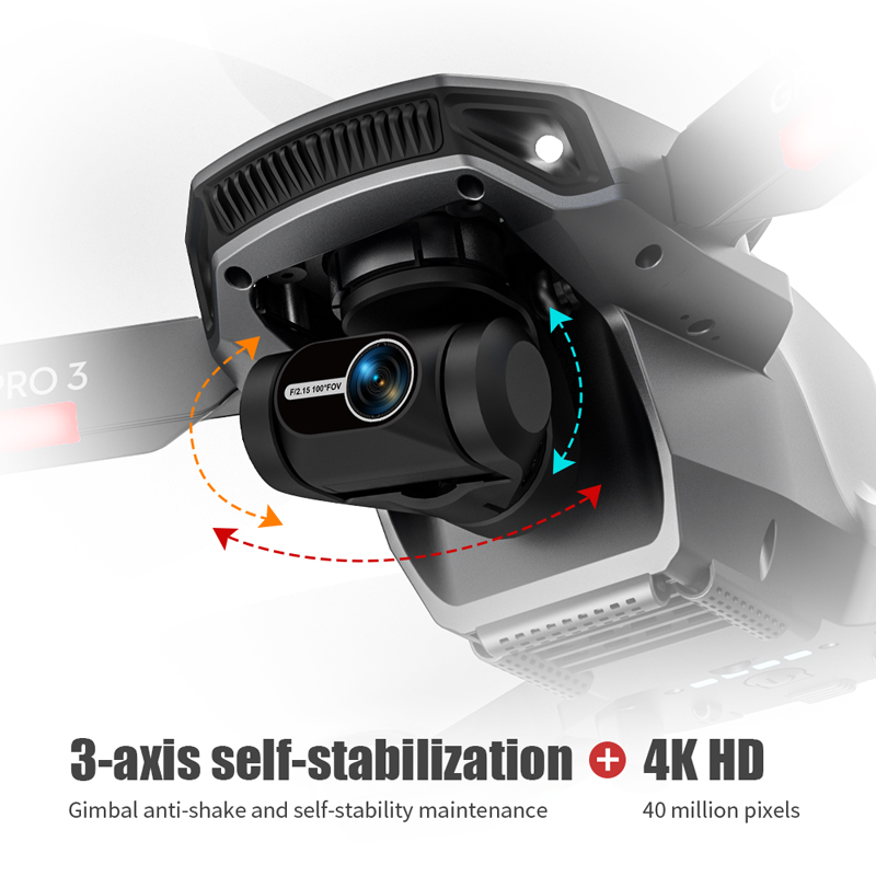 L106 Pro 3 Drone 5G WIFI FPV F - Drone Camera With Gimbal ulasan dan harga