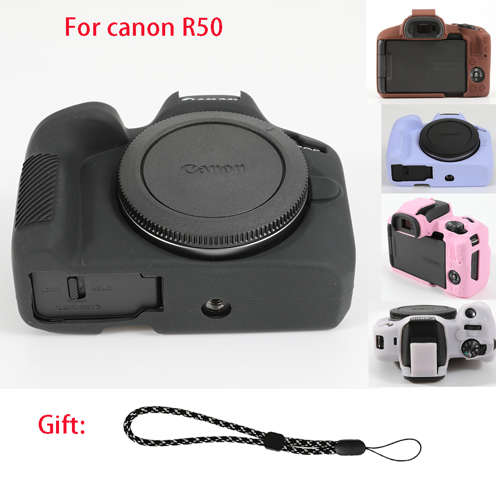 Silicone Camera Bag Suitable f - Canon Camera Eos R50 ulasan dan harga