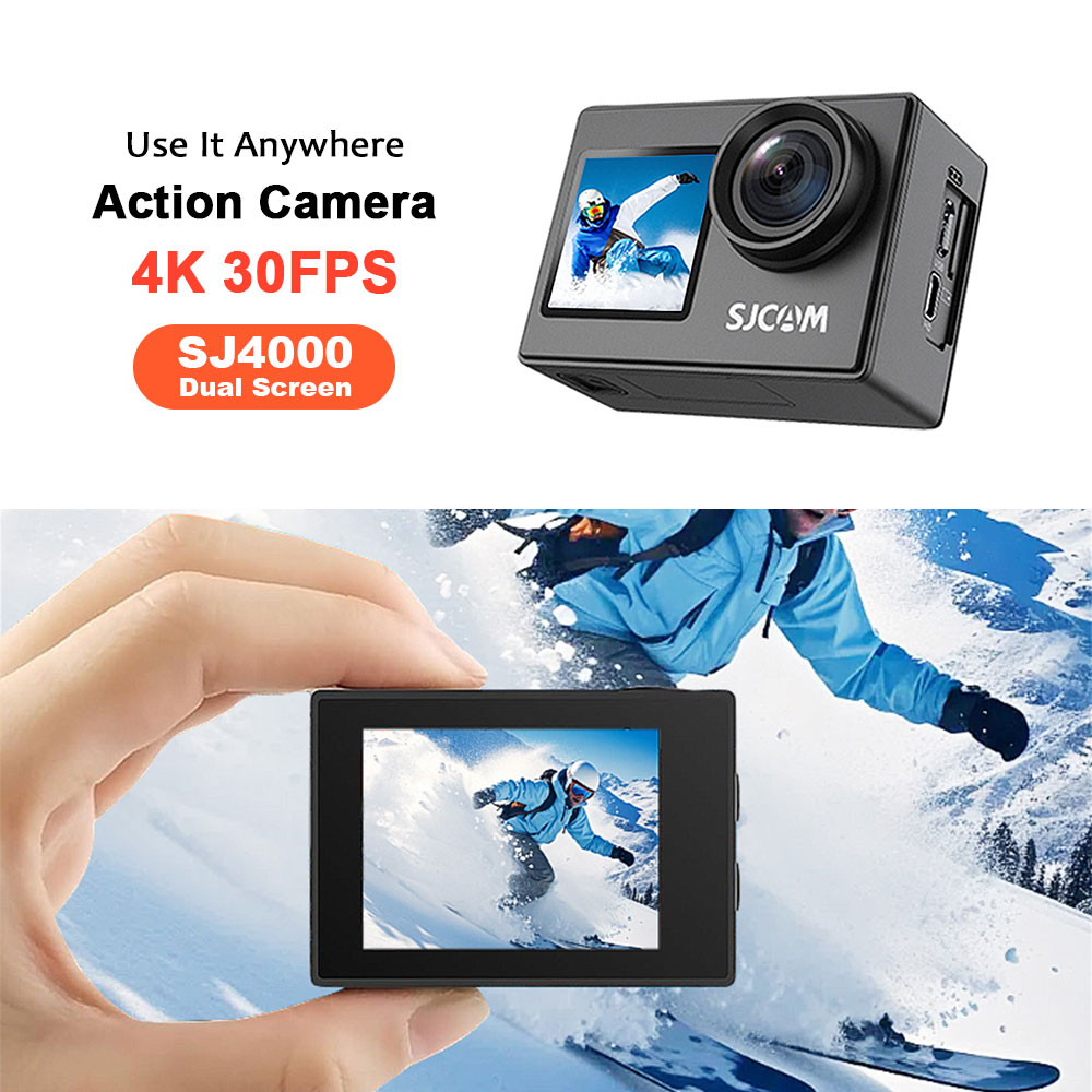 SJCAM SJ4000 4K/30 fps Action  - Drone Camera Action ulasan dan harga