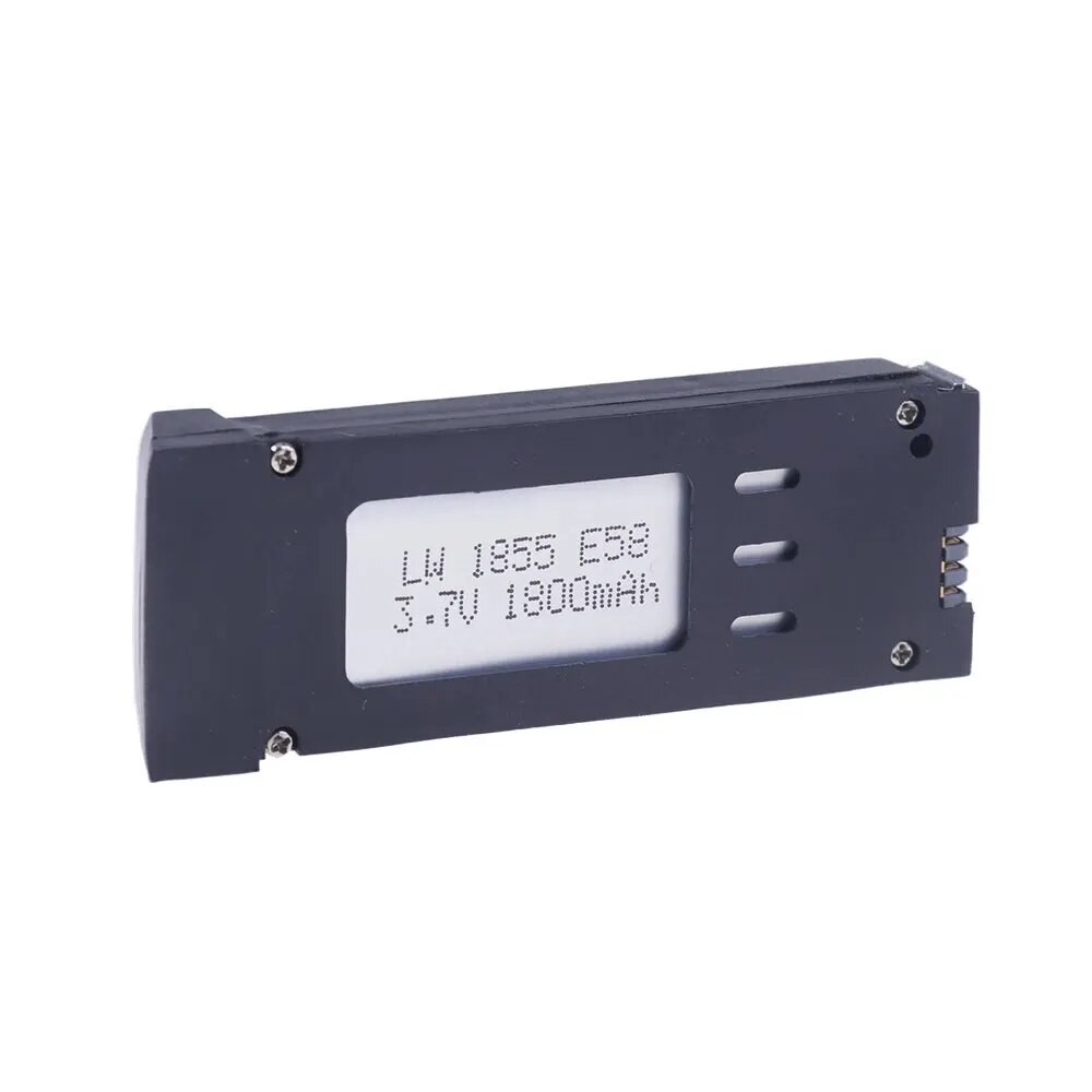 3.7V 1800mAh Drone Lithium Bat - Eachine Drone E58 ulasan dan harga